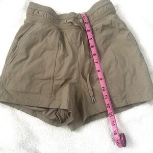 Lululemon Dance Studio Shorts Tan